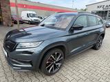 Skoda Kodiaq RS 4x4 Alcantara Kamera Navi Panorama - mit Diesel-Antrieb: Grau, Alcantara, Geländewagen