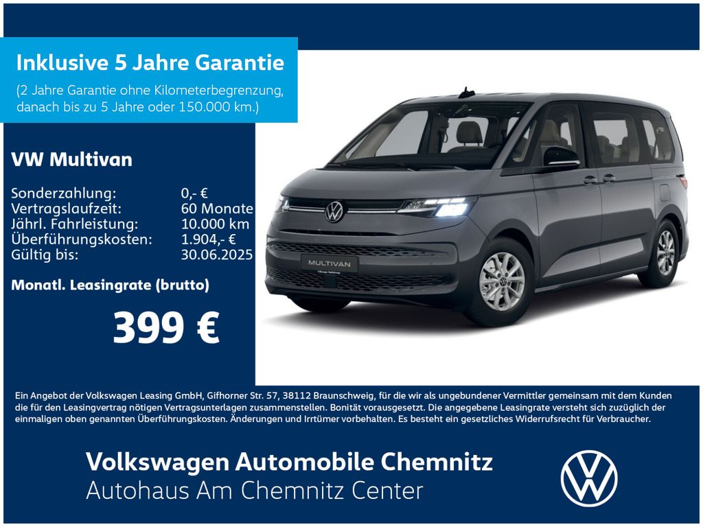 Volkswagen Multivan Life 2.0l TDI DSG 7-Sitzer