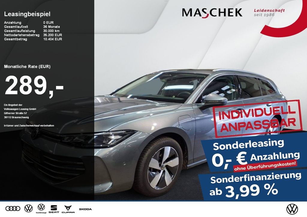 Volkswagen Passat Business eHybrid Sonderleasing! AHK Navi