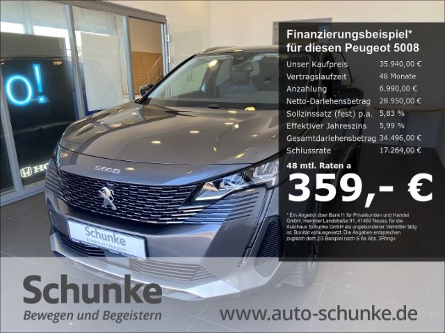 Peugeot 5008 Allure Pack 2.0 BlueHDi 180 FAP EU6d 7-Sitz