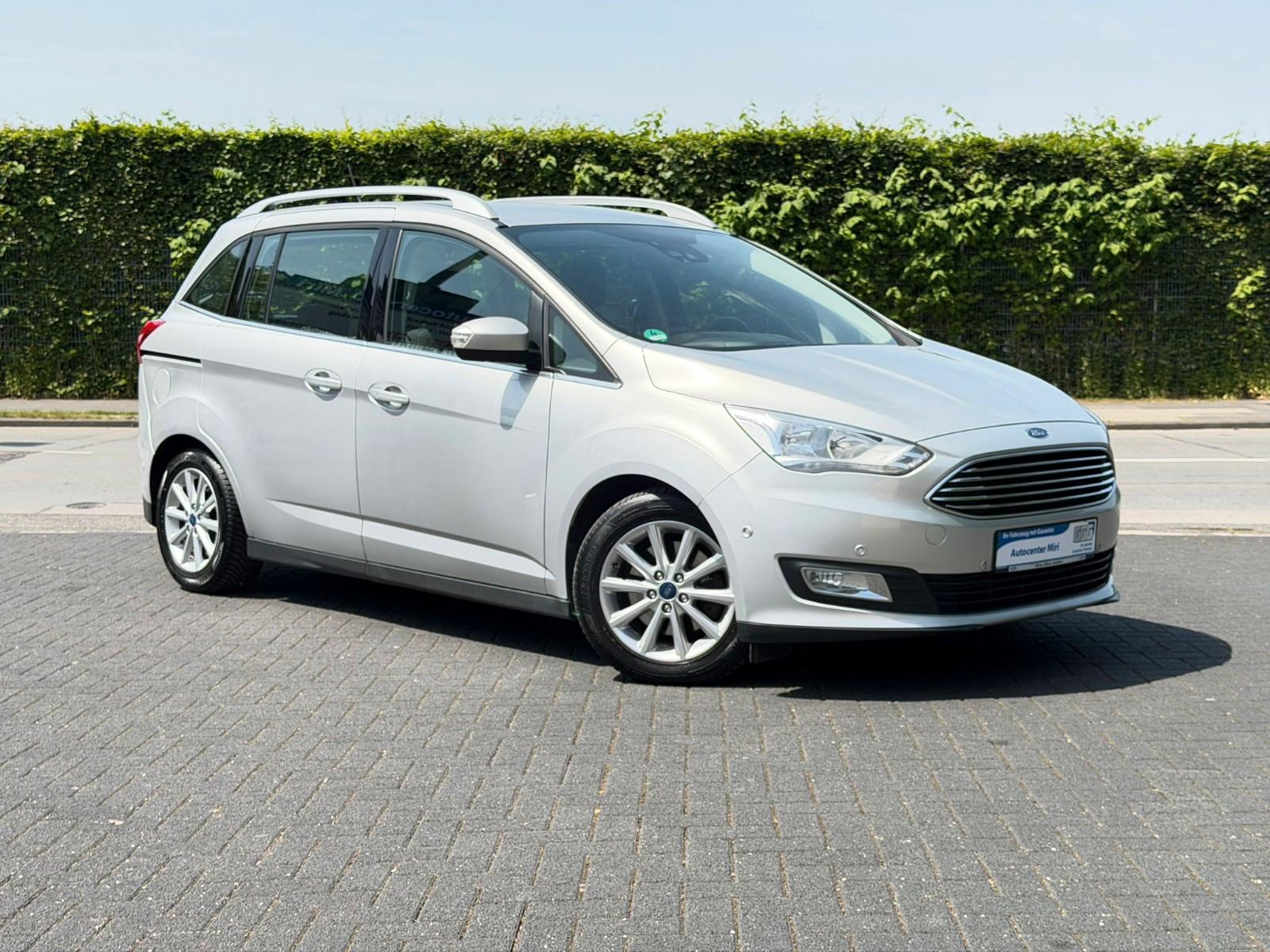 Ford Grand C-MAX Titanium Kamera-Spur-Totwin-LED-AHK-