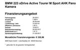 BMW 223 xDrive Active Tourer M Sport AHK Pano Kamera - BMW 2er Reihe Jahreswagen