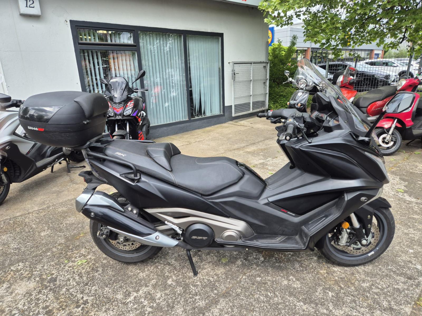 Kymco AK 550 ABS Keyless Topcase Scheckheft