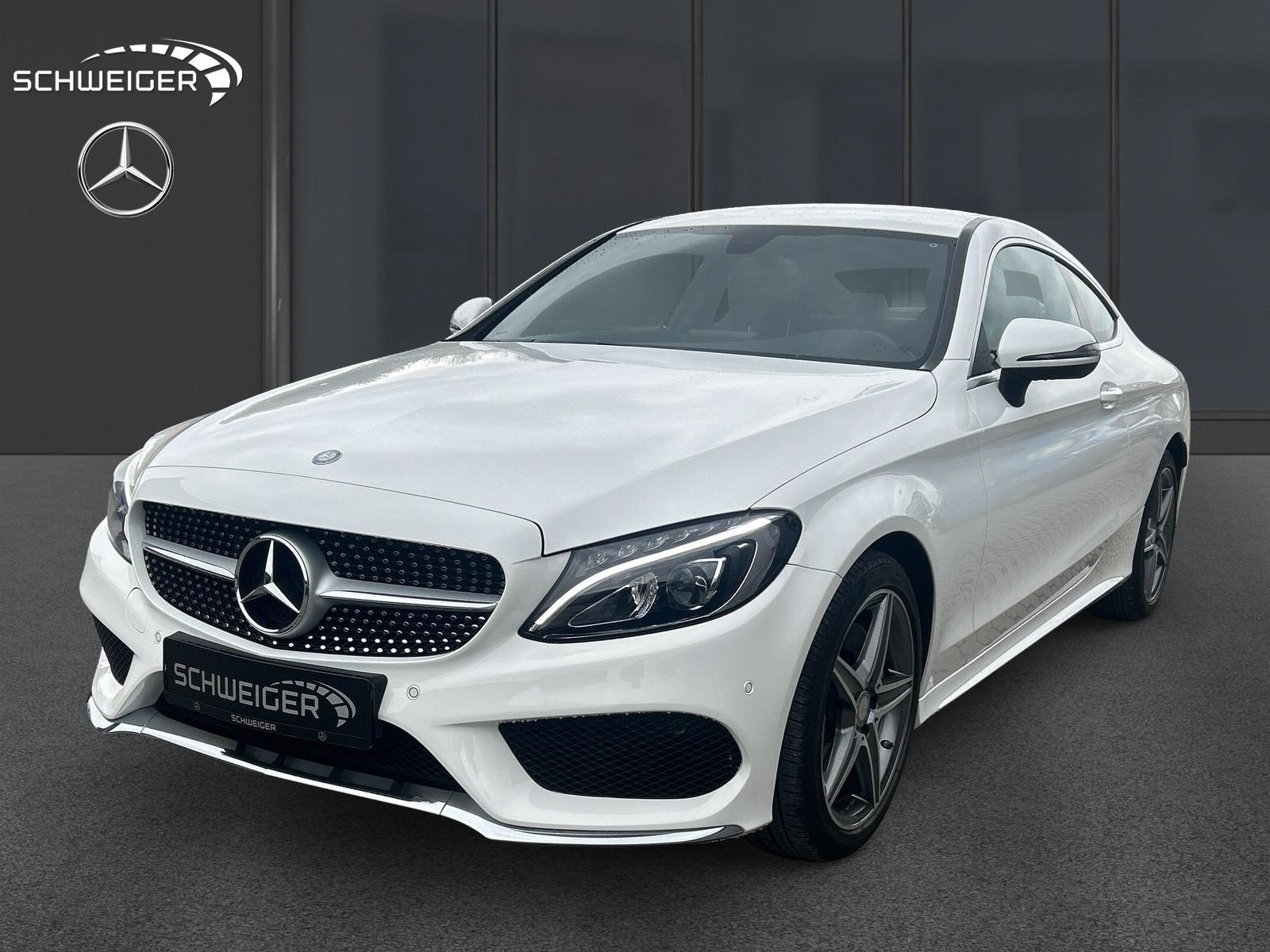 Mercedes-Benz C 180 Coupe AMG-Line NAVI LED Leder SHZ