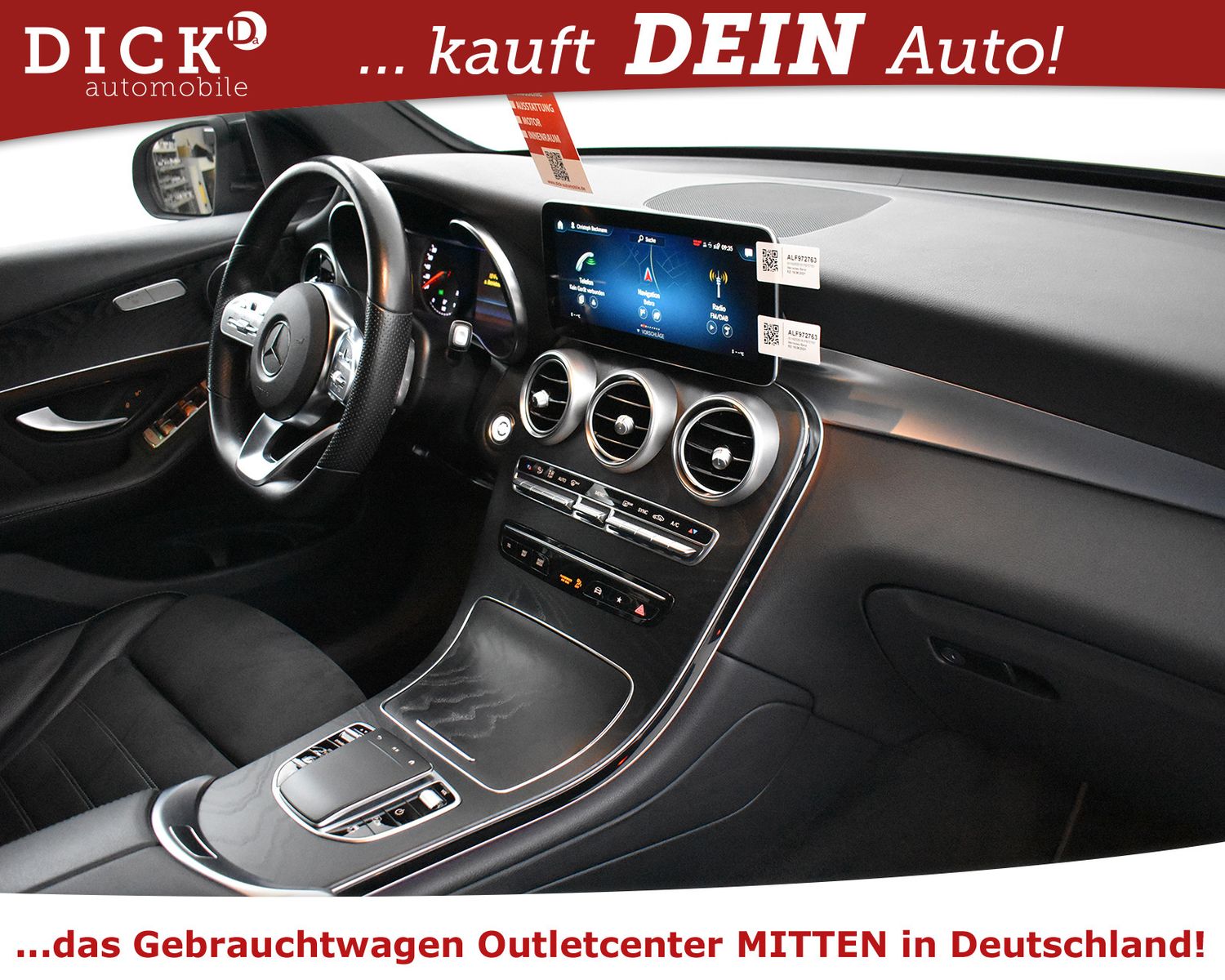 Fahrzeugabbildung Mercedes-Benz GLC 220d Coupe 4M AMG Line NAVI+LED+SHZ+DAB+KAM+