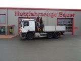 Mercedes-Benz ACTROS 3355 /V 8 / MP3 / Pritsche - Kran F 310 - Mercedes-Benz V8 actros