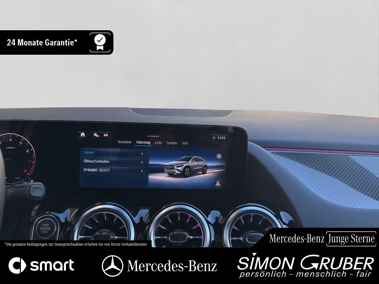 Fahrzeugabbildung Mercedes-Benz GLA 250 4M AMG Multibeam KeylessGo Kamera AHK