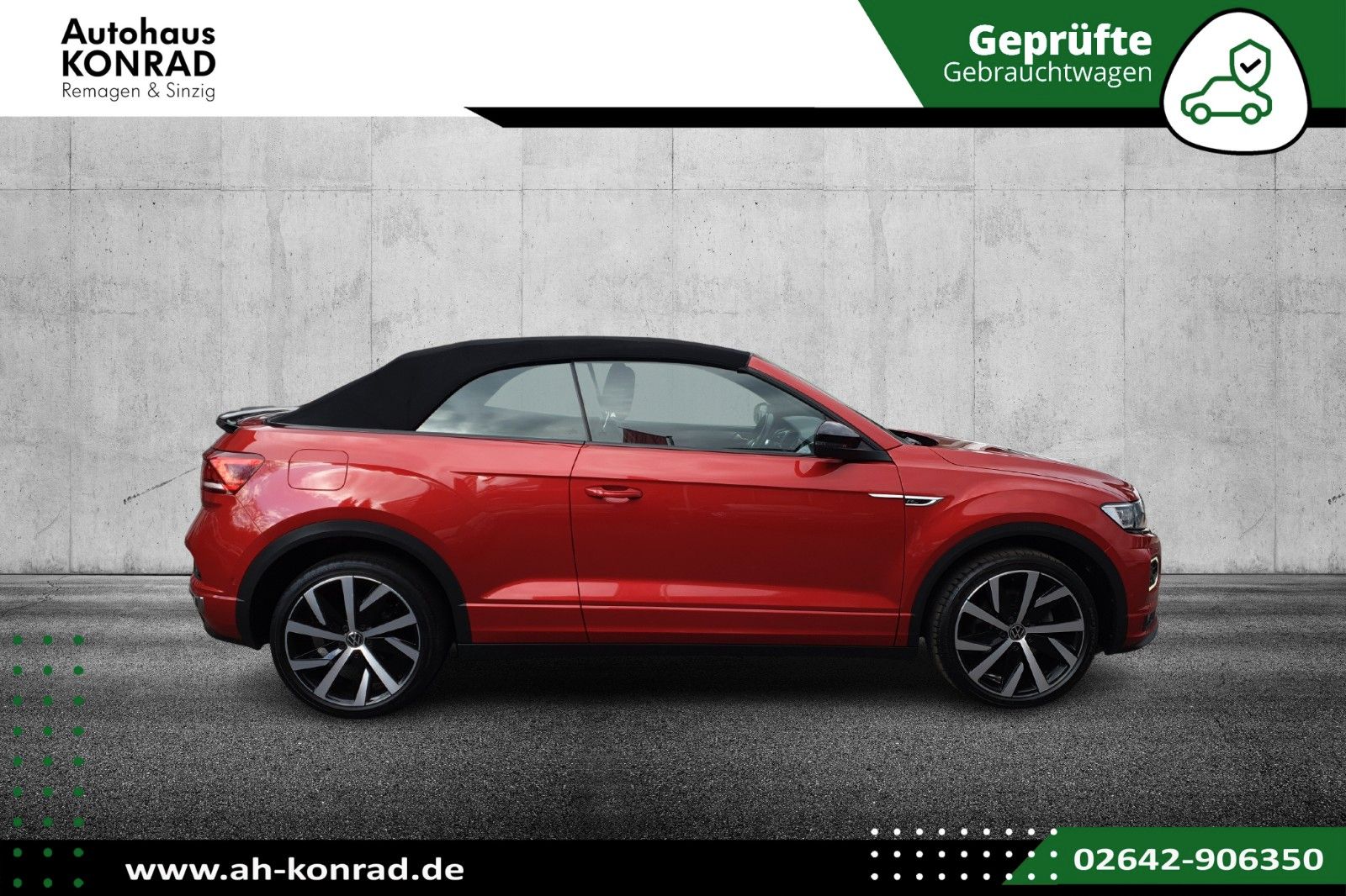 Fahrzeugabbildung Volkswagen T-Roc Cabriolet R-Line Black Style 1.5 TSI*AHK*