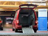 Volkswagen Caddy Maxi Behindertengerecht-Rampe - gebrauchte VW Caddy aus dem Jahr 2009