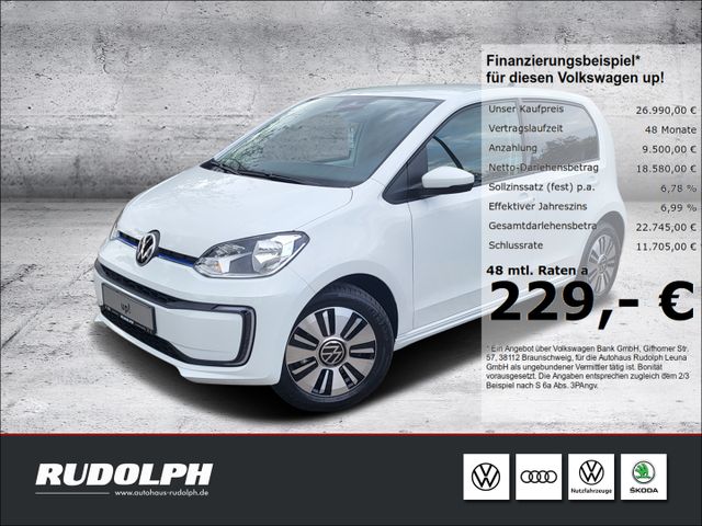 Volkswagen up! e-UP Edition UPE 30.490€   Multif.Lenkrad SH