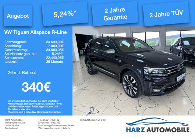 Volkswagen Tiguan Allspace Highline 4Motion R-line/Pano/AHK