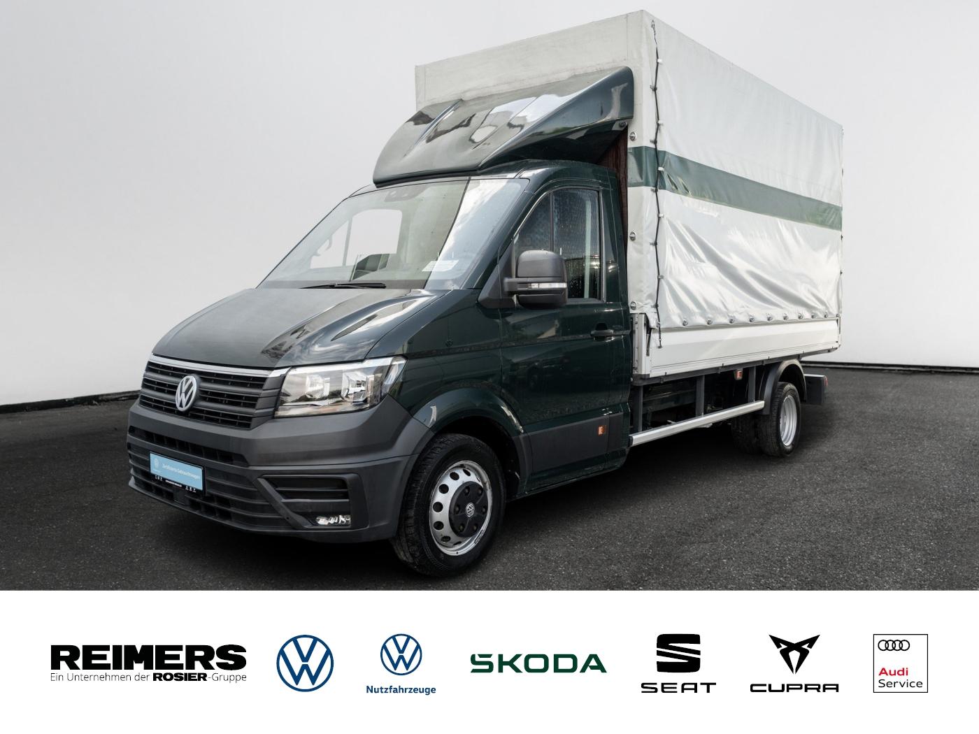 Volkswagen Crafter 55 LR Pritsche Plane 2.0TDI NAVI+AHK+GRA