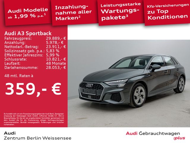 Audi A3 Sportback 35 TFSI S-TRO*S-LINE*MATRIX*STANDHZ