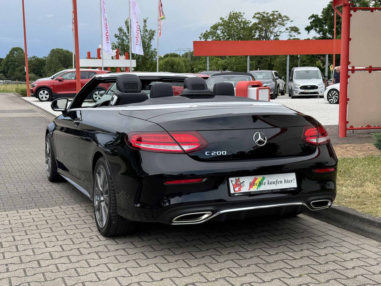 Fahrzeugabbildung Mercedes-Benz C 200 Cabrio AMG/Multibeam/Spur/VZE/DAB/Aircap