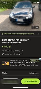 Volkswagen Vw lupo gti - Volkswagen Lupo: GTI