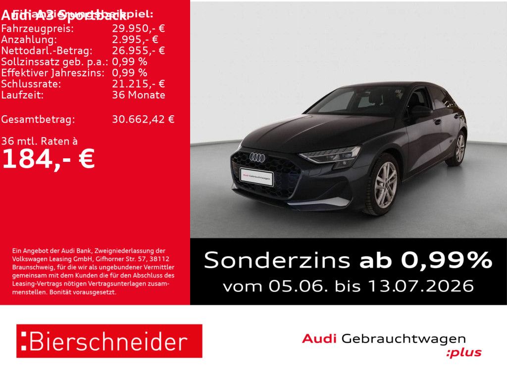 Audi A3 Sportback 35 TFSI advanced LED ACC CAM 17