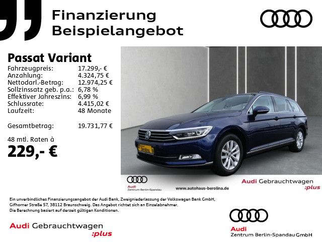 Vorschaubild: VW Passat Variant 2.0 TDI Comfortline *ACC*LED*PDC* (Fahrzeug-Nr. A06700)