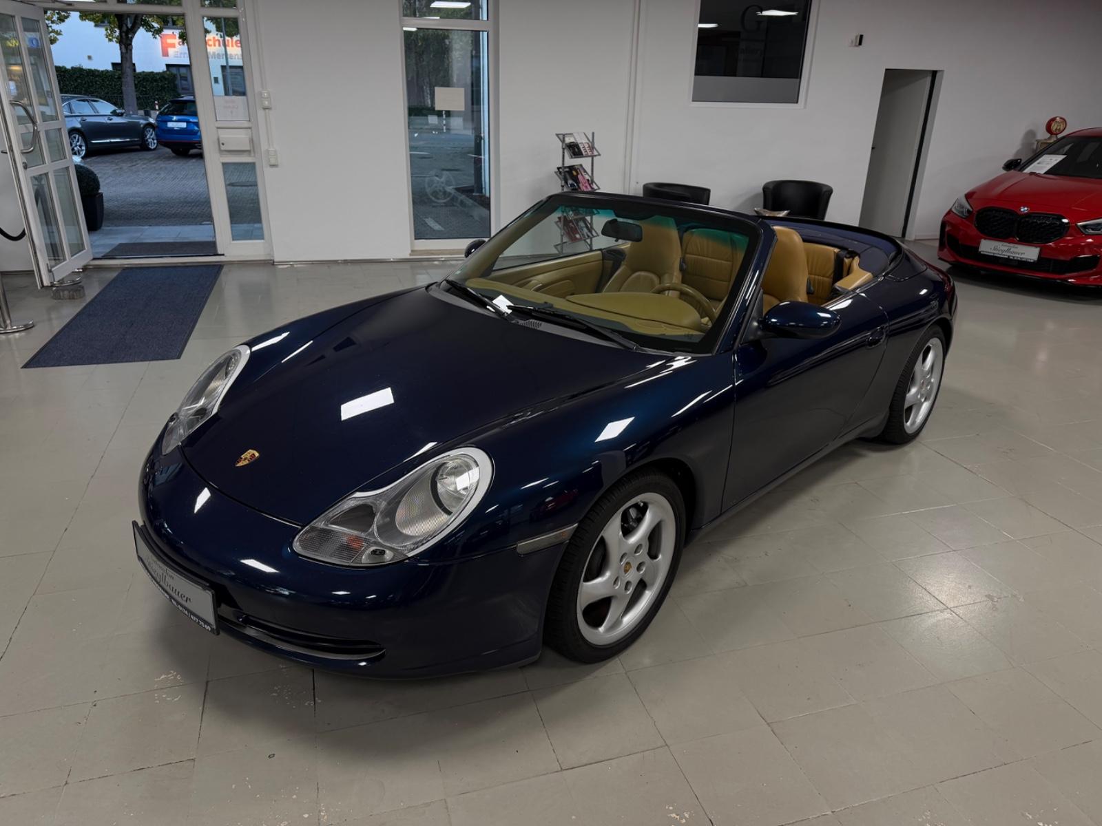 PORSCHE 911 996 CARRERA 4 CABRIOLET 3.4 300ch TIPTRONIC S - CUIR - SIÈGES CHAUFFANTS - GPS - HISTORIQUE PORSCHE