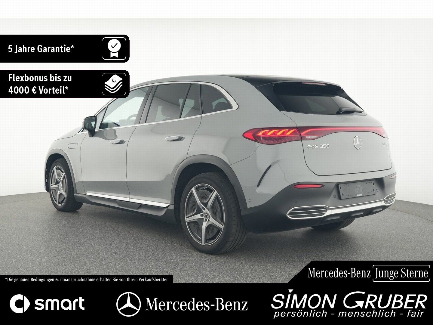Fahrzeugabbildung Mercedes-Benz EQE 350 4M SUV AMG Pano Airmatic DigiLight 360