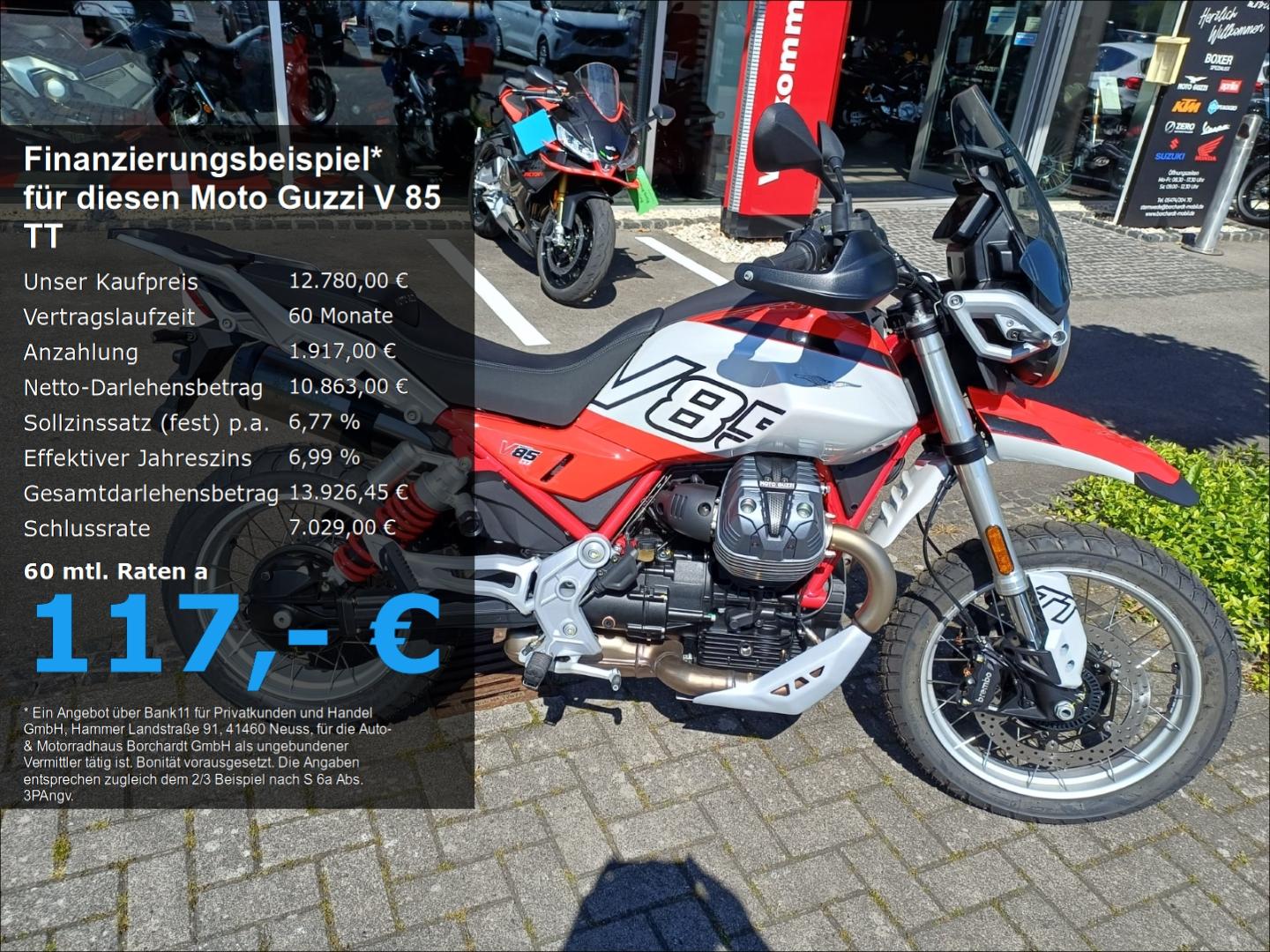 Moto Guzzi V 85 TT LED*TFT*Tempomat*Rot*80PS*