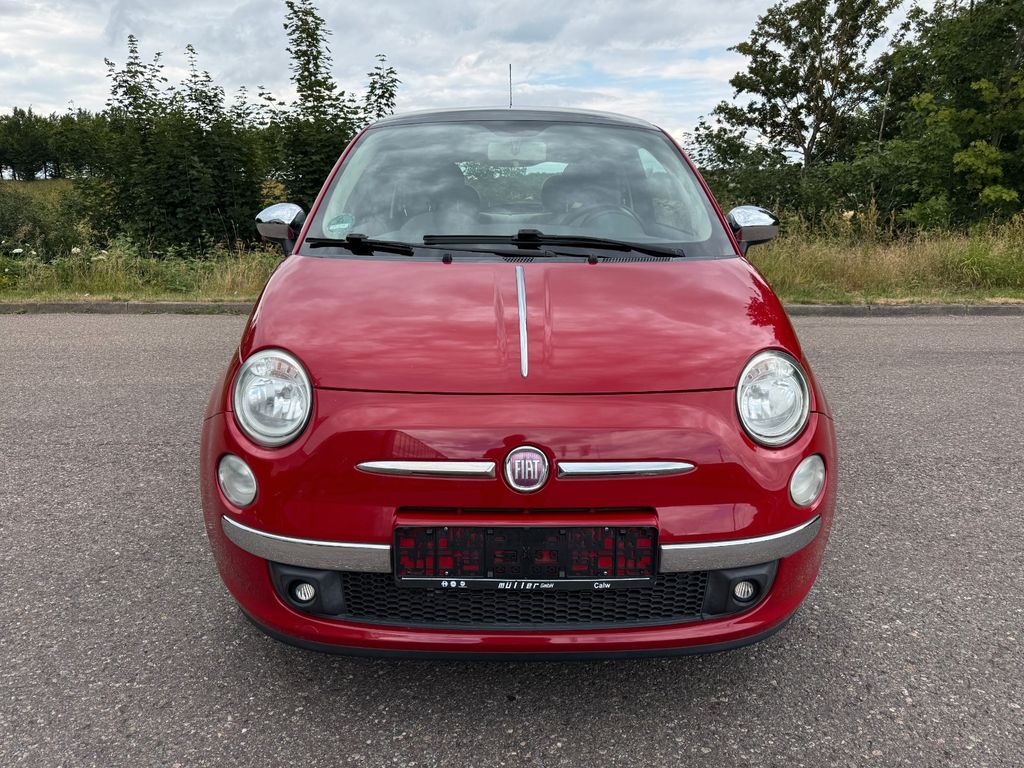 Fiat 500 Lounge, Panorama,Klima,1.Hand