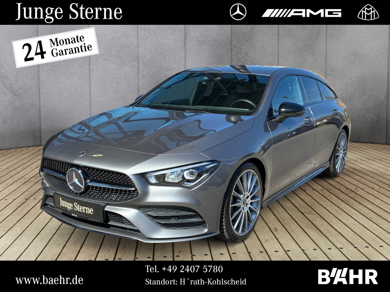 MERCEDES-BENZ CLA 200 SB AMG+Night/Navi/LED/Parktronic/LMR19"
