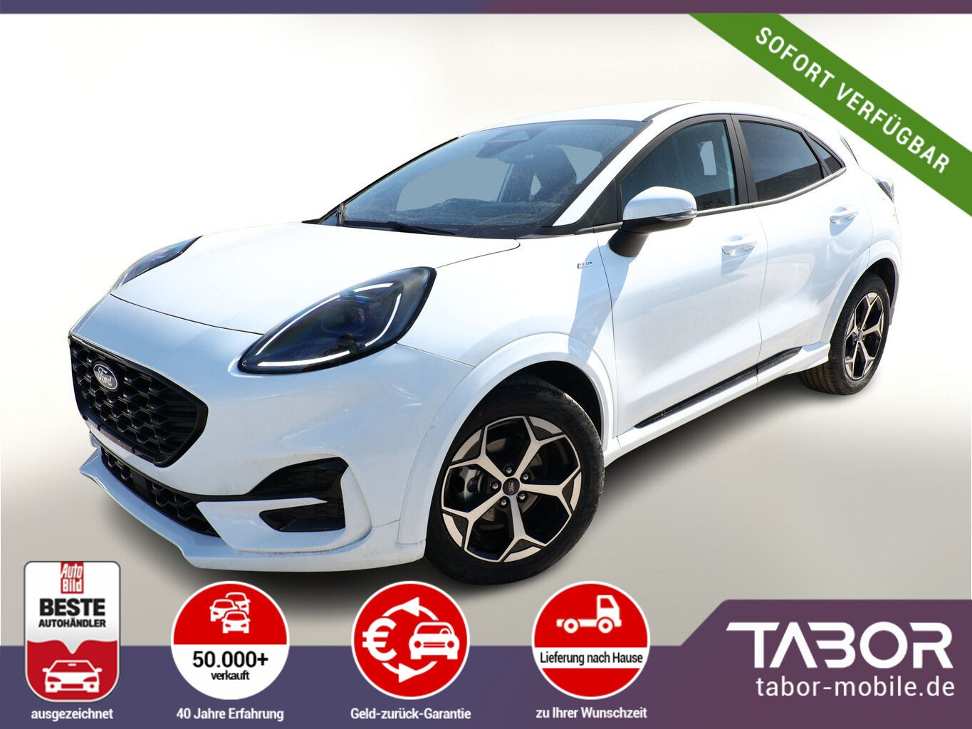 Ford Puma 1.0 EB 125 MHEV A7 ST-Line LED SHZ Kam PDC