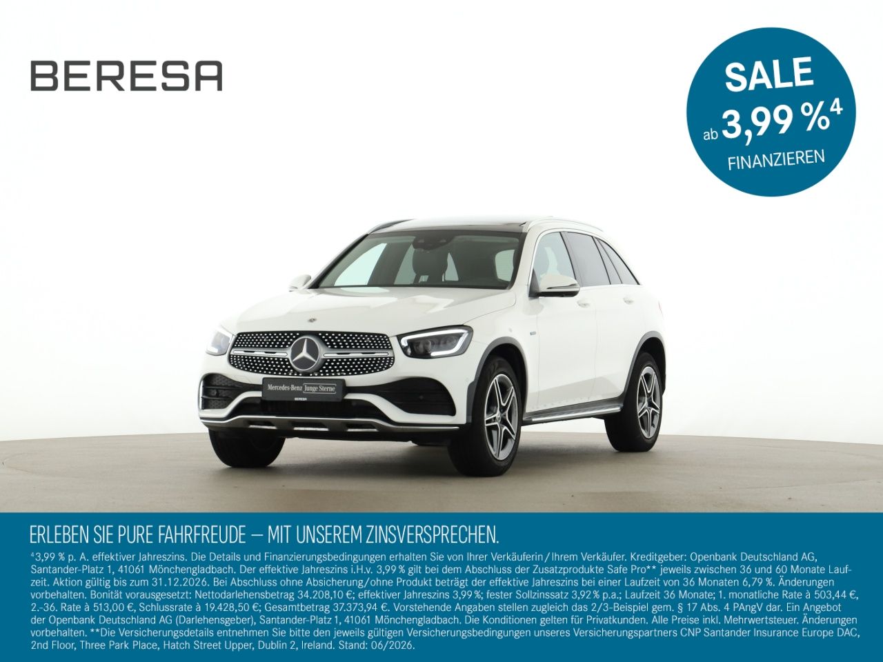 MERCEDES-BENZ GLC 300 de 4M AMG HUD Pano Distr. Ambiente