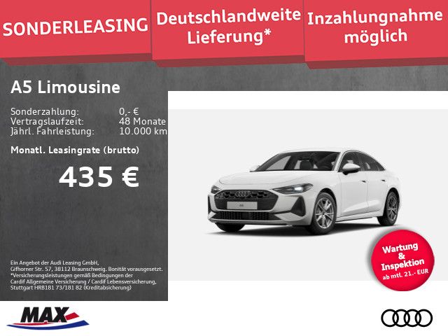 Audi NEUE A5 Limo 110 KW (150 PS) TFSI S tronic #FREI