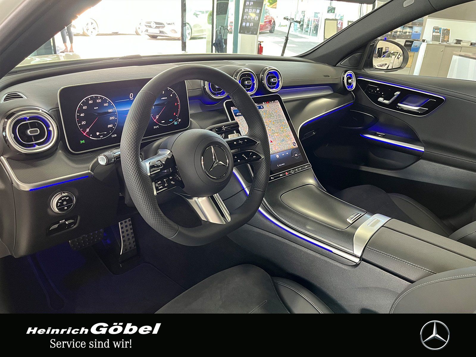 Fahrzeugabbildung Mercedes-Benz C 220 d AMG+PANO+AHK+NIGHT+DIGITAL+360°+CARPLAY