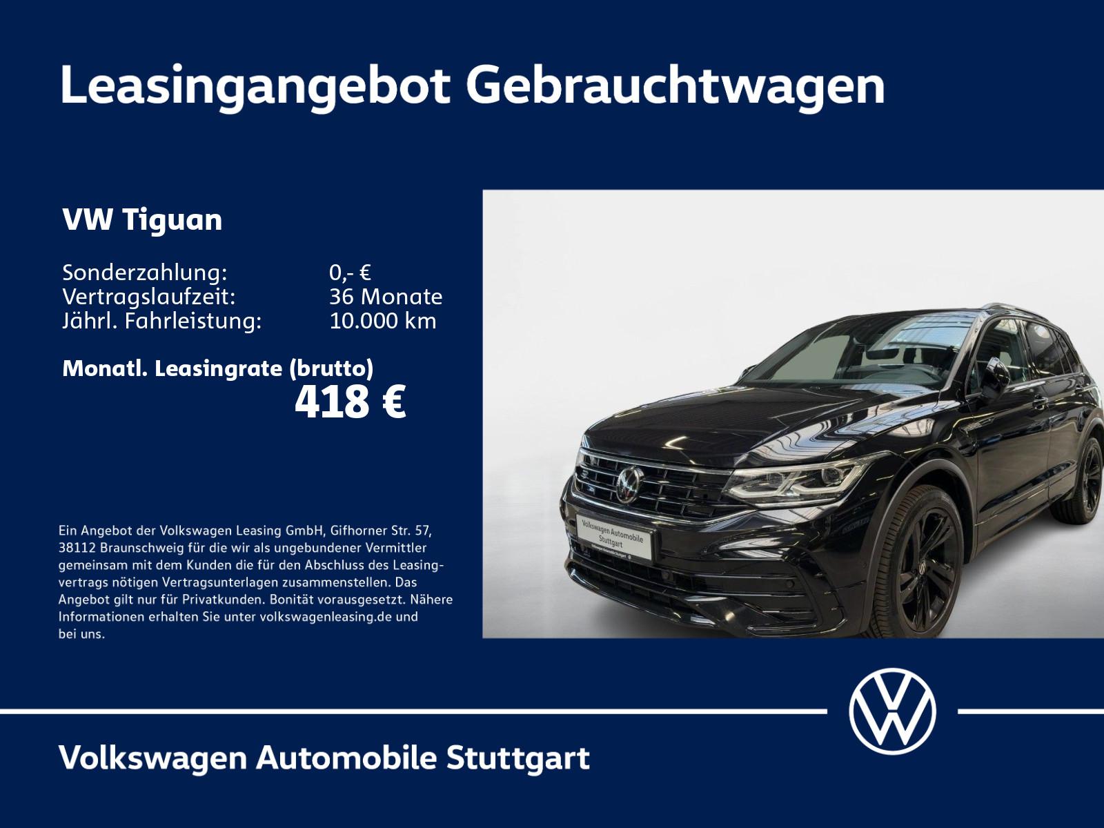 Volkswagen Tiguan 2.0 TSI R-Line DSG Navi AHK Kamera P-Dach