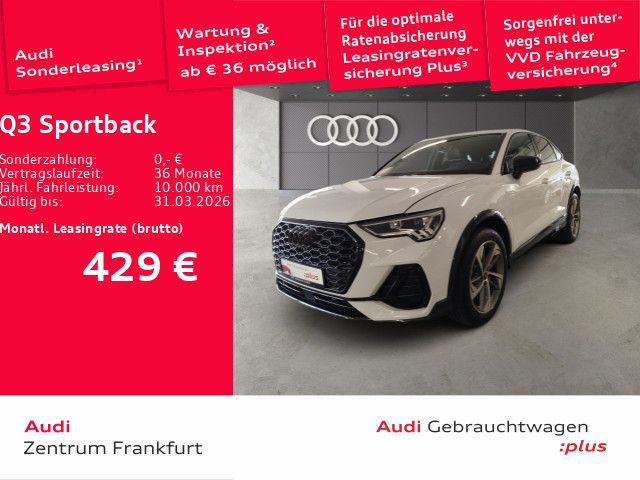 Audi Q3 Sportback 35 TFSI S tronic S line LED Navi PD