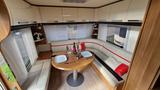 Fendt 650 Larimar  Wohnwagen fast ein Tiny Haus - Rundsitzgruppe Wohnwagen