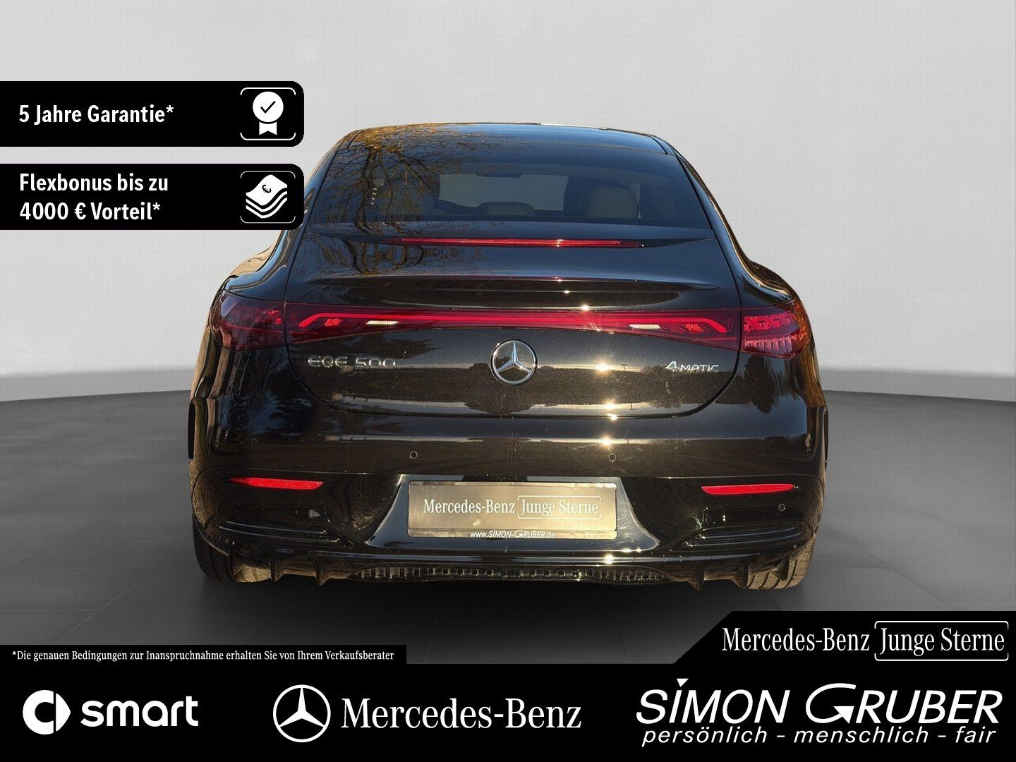 Fahrzeugabbildung Mercedes-Benz EQE 500 4M AMG Airmatic Pano Massage Sitzklima