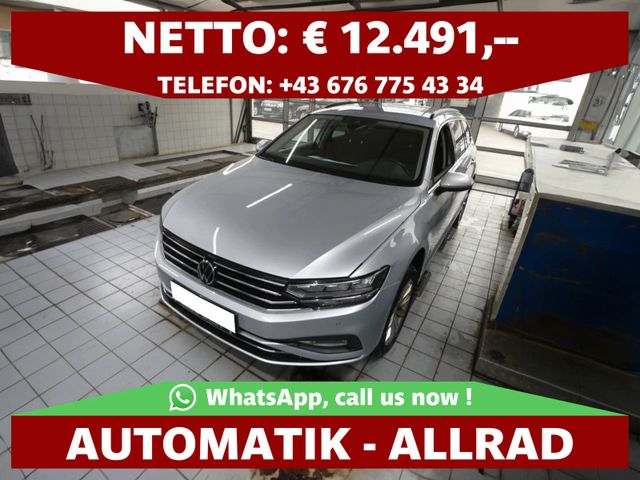 Volkswagen Passat 2.0 TDI DSG 4MOTION | NETTO: € 12.491,-