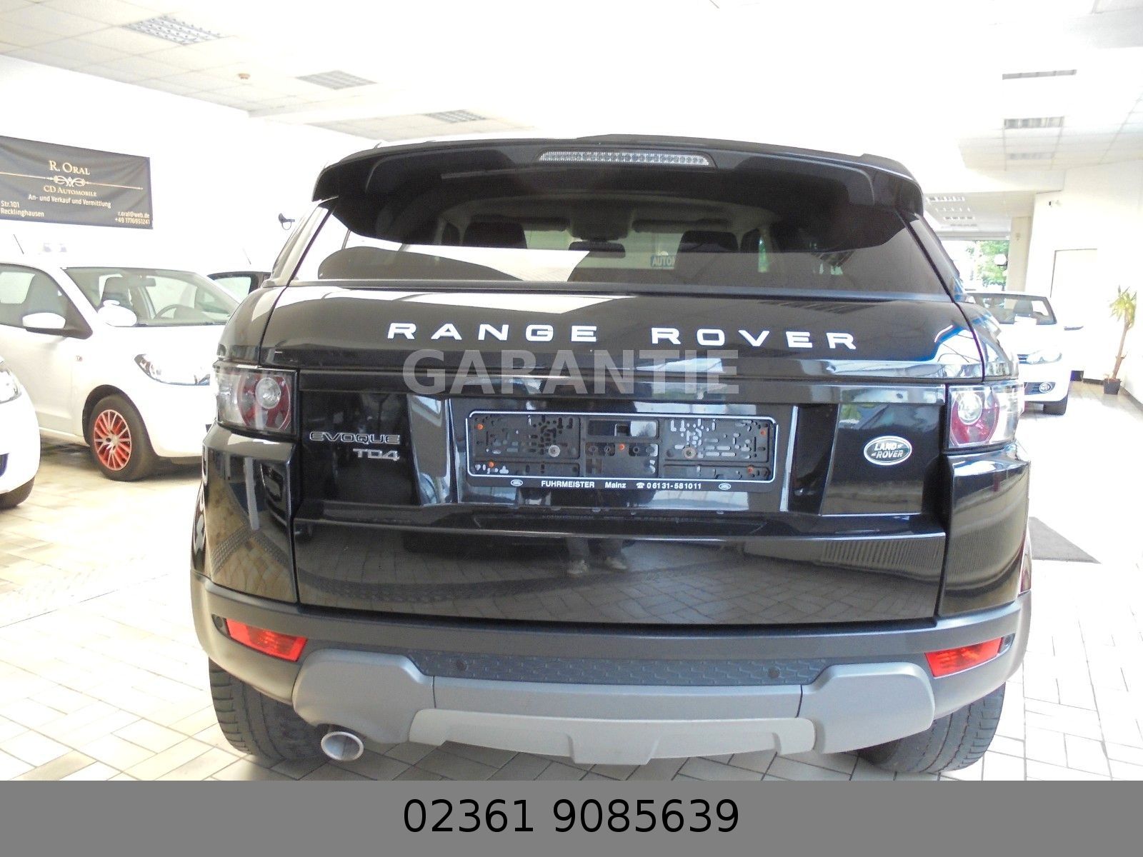Fahrzeugabbildung Land Rover Range Rover Evoque Aut./Britain Leder-Klima