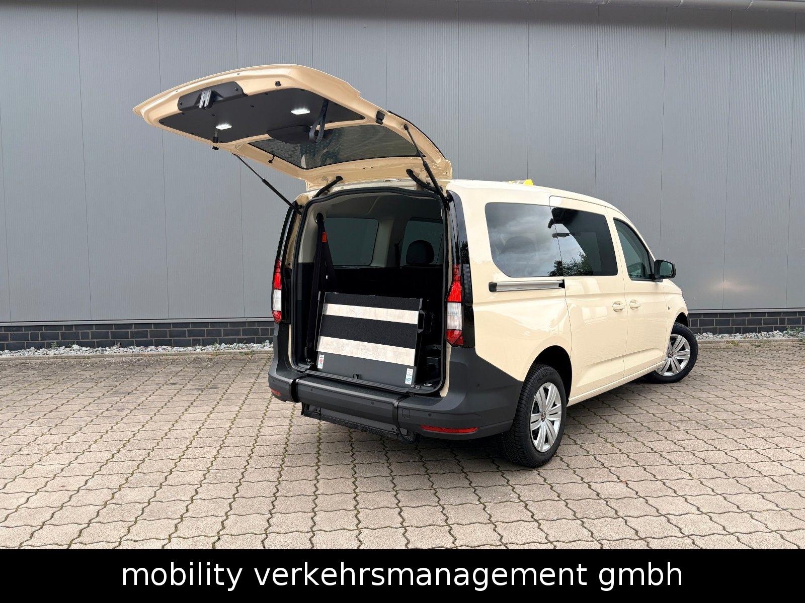 Volkswagen Caddy Maxi Taxi Rollstuhl 7-Si. 5 Jahre GARANTIE
