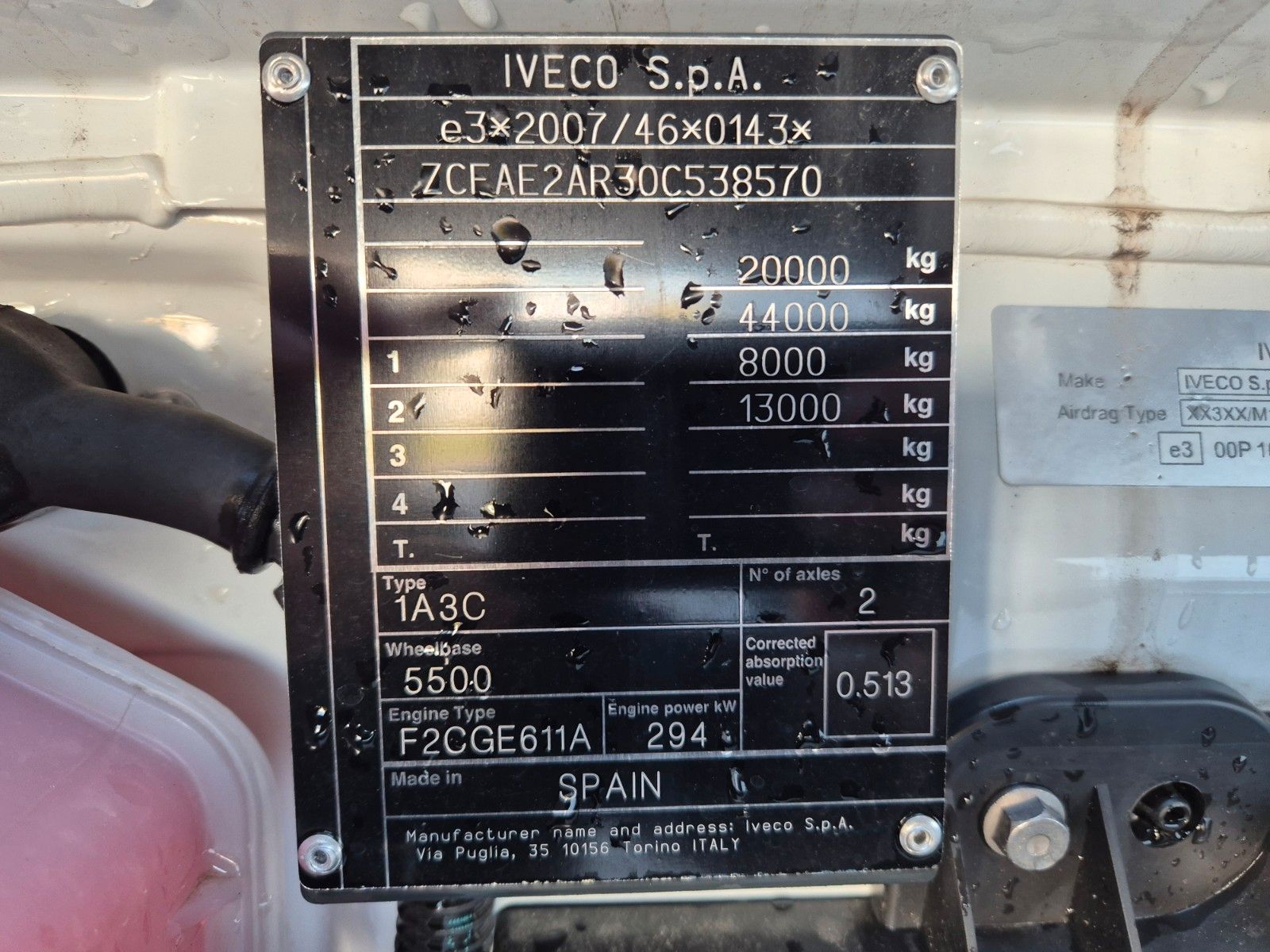 Fahrzeugabbildung Iveco AT190S40/FP Böse Schwenkwand LBW AHK