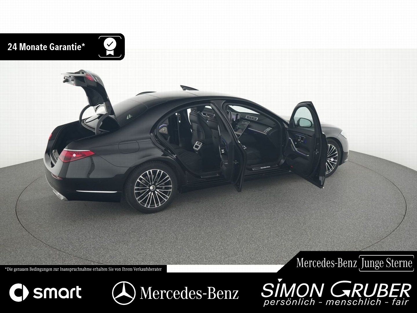 Fahrzeugabbildung Mercedes-Benz S 350 d 4MATIC Burm Pano Aktiv Ambi Guard 360