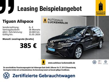 Volkswagen Leasingangebot: Volkswagen Tiguan Allspace 1.5 TSI Life DSG *7-Sitzer*AHK*
