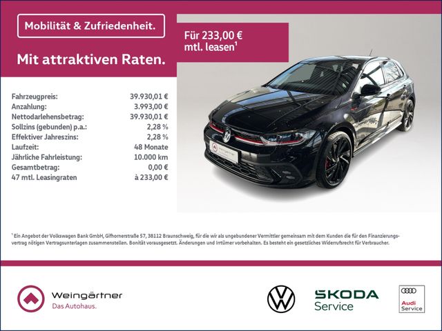 Polo GTI, BlackStyle, Navi, ACC, RearView,  DSG