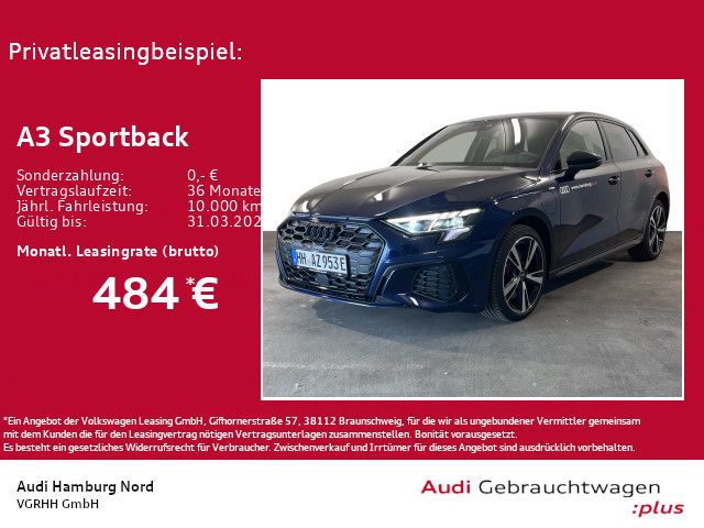 Audi A3 Sportback 45 TFSIe S line S tronic Navi LED