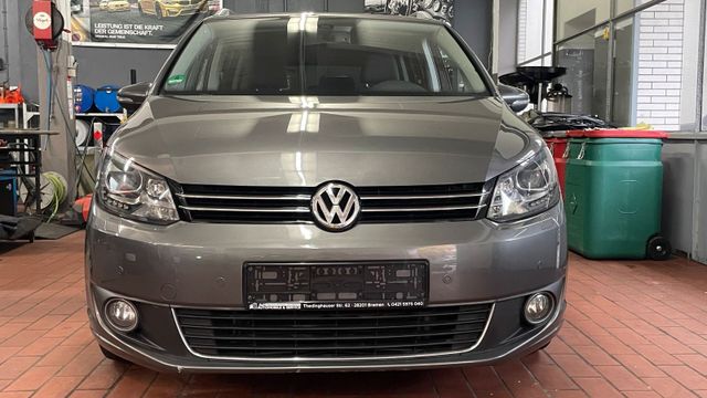 Volkswagen VW Touran Highline 1,4l top grau Alcantara...