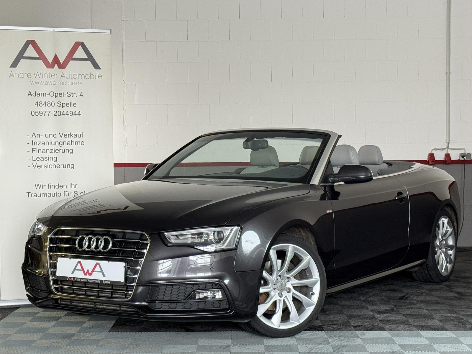 Audi A5 Cabrio 3.0 TDI S Line Leder Nackenheizung