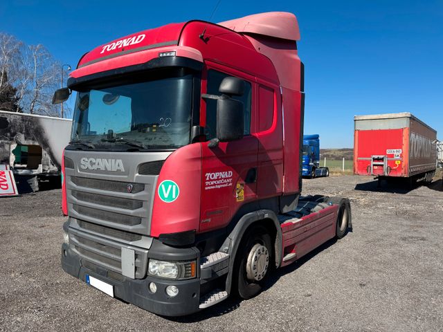 Scania R410 mega retarder 302kw A14