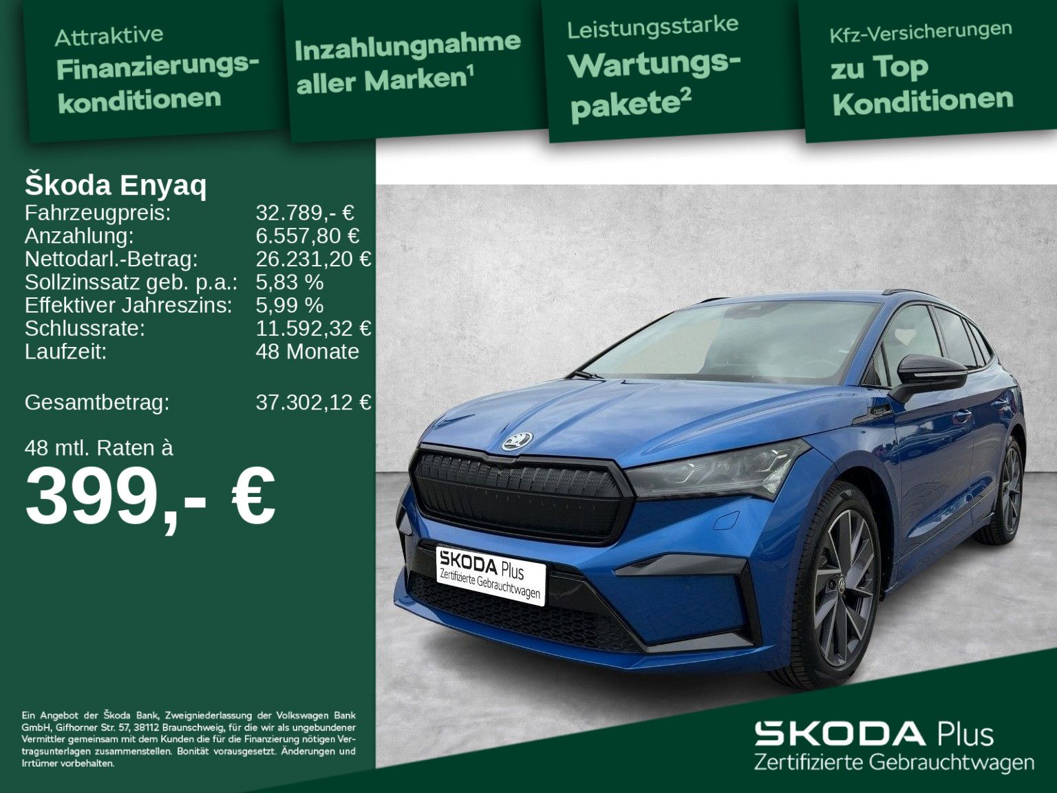 Skoda Enyaq iV 60 Sportline*LED*SHZ*AHK*APP*LHZ*NAV*RF imagem 2
