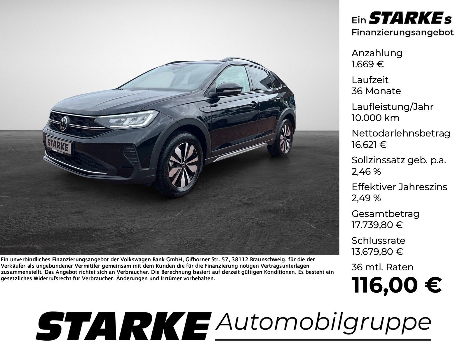 Volkswagen Taigo 1.0 TSI Goal LED PDC LM Tempo Klima