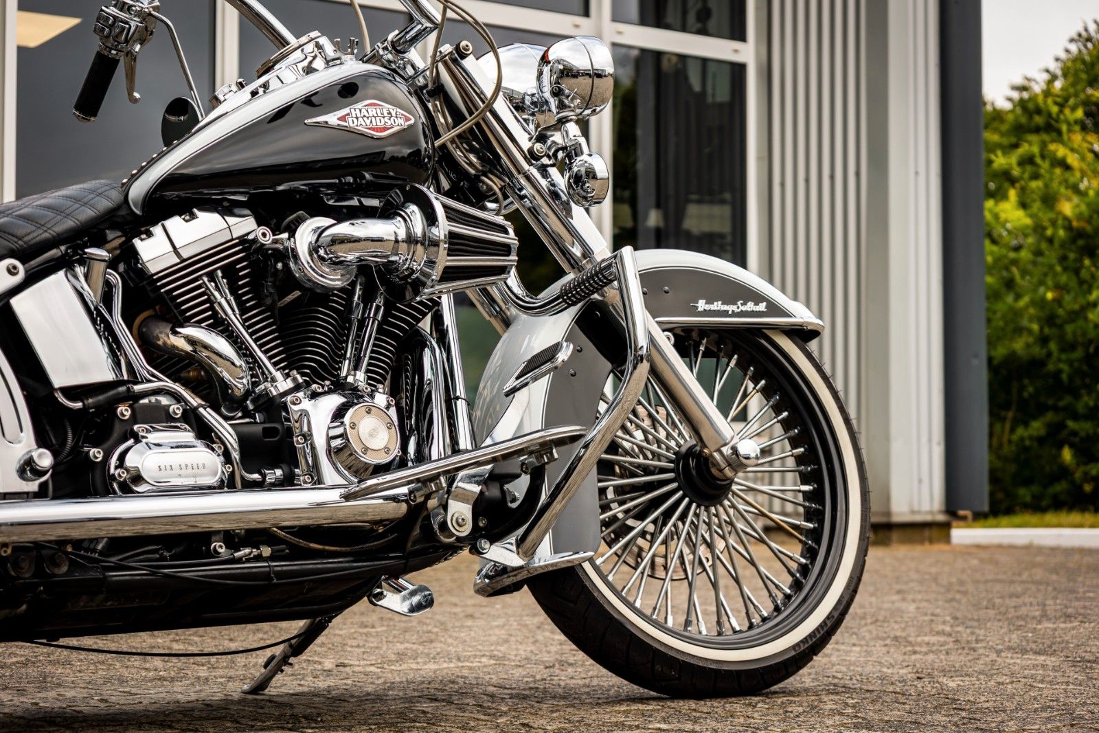 Fahrzeugabbildung Harley-Davidson FLSTC Heritage Classic Twin Cam 96 cui - Chicano