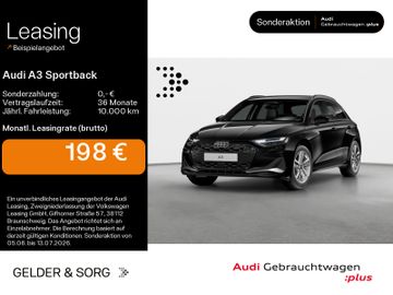 Audi Leasingangebot: Audi A3 Sportback 30 TFSI advanced RFK*LED*ACC*Navi*