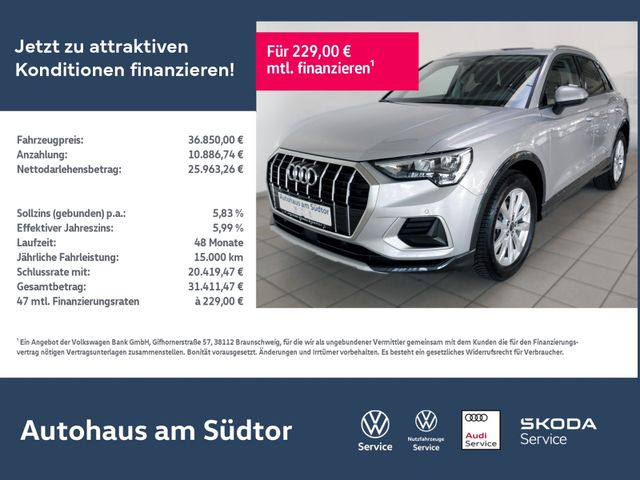 Audi Q3 35 Advanced 2.0 TDI S-tronic | LED AHK RFK